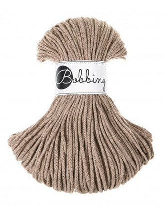 Bobbiny Cotton Candy Garn Bobbiny Kordel Junior Sand 3 mm x 100 m