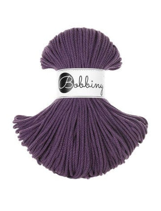 Bobbiny Cotton Candy Garn Bobbiny Kordel Junior Violet 3 mm x 100 m