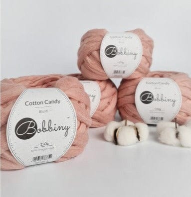 brightstars Dekorationswerkzeuge für Kunstarbeiten Bobbiny Cotton Candy Blush 150g