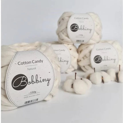 brightstars Dekorationswerkzeuge für Kunstarbeiten Bobbiny Cotton Candy Natural