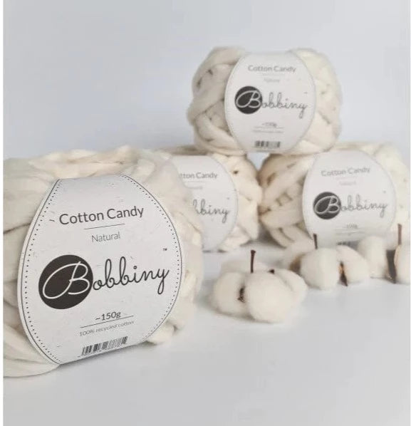 brightstars Dekorationswerkzeuge für Kunstarbeiten Bobbiny Cotton Candy Natural