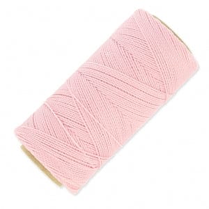 brightstars Maker-Equipment 239 - Baby Pink / 10 m inhasita® gewachstes Polyestergarn 1mm für Schmuck Baby Pink (239)