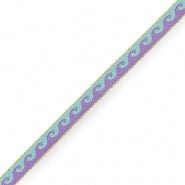 brightstars Schmuckband im Design Waves Blue-Purple