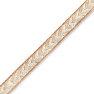 brightstars Schmuckband mit Pfeil Beige-Braun