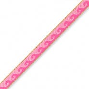 brightstars Schmuckband mit Text Waves Fuchsia-Light pink