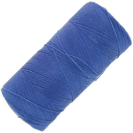 Blau (692) | Linhasita® 0.75 mm gewachstes Polyestergarn | DIY Schmuck