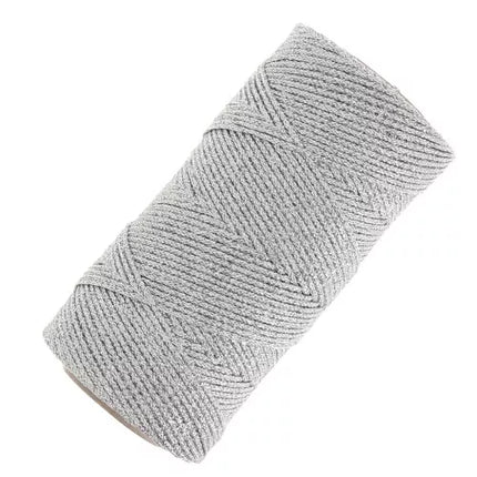 Silber (Prata) | Linhasita® 1.4 mm gewachstes Polyestergarn | DIY Schmuck